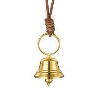 1 Set Copper Bell Vintage Hanging Bell for Door Knob Brass Bells Hanging Gold Bells Outside Hang Decor Clear Ringing Sound for Christmas Home Garden Decor Shopkeepers On Rope Garden Decoration