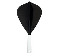 1 SET COSMO FIT FLIGHT KITE D BLACK DART FLIGHTS
