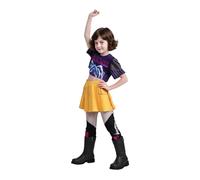 1 Set De-mon Hunter Costume, Movie Anime Cosplay Costumes, Halloween Character Costume For Kids Birthday Party Dress Up, Stage Performances