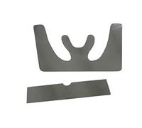 1 Set Dental Occlusal Maxillary Casting Jaw Plane Plate Autoclavable Denture Instruments