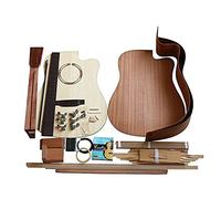 1 Set DIY 41" Unfinished Acoustic Guitar Style Guitar Kit African Peach Blossom Core Guitar body replacement