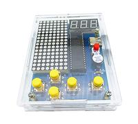 1 Set DIY Game Console Soldering Practice Kit of Electronic Parts for Building Your Own Retro Console Blue for Skill Development and Fun Projects