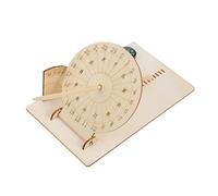 1 Set DIY Sundial Clock Educational Scientific Model for Teaching Smooth Surface Design for Ancient Measurement Device
