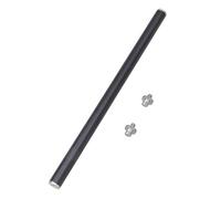 1 Set Double Ended 1/4-20 Thread Metal Extension Rod For Camera Accessories Camping Light With 1/4 To 3/8 Adapter