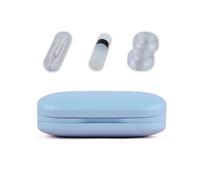 1 Set Double Side Contact Lane Case Lane Splitter with Storage Box with Secure Contact Interior Compartment