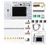 1 Set DSO183 5V Digital Oscilloscope DIY Kit 500kHz Bandwidth 12-Bit for ADC Type-C Power for Electronics Training and Circuit Development ABS(Parts)