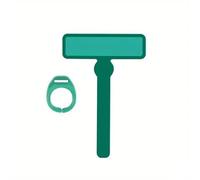 1 Set Dyslexia Guided Reading Strips, Colored Reading Trackers with Finger Ring for Children