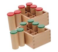 1 Set Educational Sound Cylinders Auditory Training for Sensory Learning Tool for Logical Thinking andSound Distinction