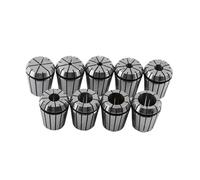 1 Set ER11 ER16 ER20 ER25 ER32 Spring Collet Chuck Accuracy 0.008mm for milling Tool Handle Engraving Machine Spindle Motor(AA - High Precision,ER16 1set 10pcs)