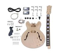 1 set ES335 guitar neck 22 frets 24.8 inch hollow electric guitar body unfinished