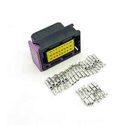 EVURU 1 Set FCI ECU Connector 24 Pin 24 Way Female Housing Sealed Plug Socket connectors 211PC249S8005 (Color : Svart)