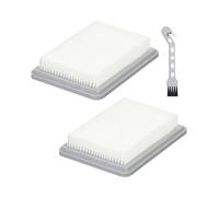 1 Set Filter Cleaning Brush Integrated Pre-Filter Efficient Filtration, Compatible for Bosch, for Universal-vac 18 Battery Vacuum Cleaner Easy Cleaning(2 PCS)