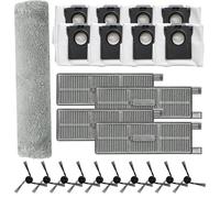 1 Set Filter Mop Cloth Dust Bag Side Brush Kit For Mova Z5 / Z5 Pro / Z50 Ultra / Z50 Household Appliances Vacuum Cleaner Access(B)