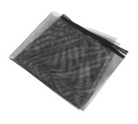 1 Set Fish Tank -jump Net Cover Fish Bowl Fish Net Live Fish Plastic Grid Tank Divider Plastic Egg Crate Aquarium Background Fish Tank DIY Mesh Screen Mesh Black Abs