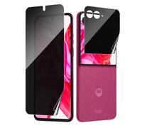 [1 Set] for Motorola Razr+ / Plus (2024) Matte Privacy Screen Protector, 1 Pack Internal Anti-Spy Film + 1 Pack Outer Anti-Spy Film, Anti-Peeping, Anti-Scratch, Case Friendly