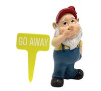 1 Set Garden Gnome with Label Outdoor Gnome Statue for Garden Decoration for Lawn and Courtyard to Delight Guests and Enhae Visual Appeal