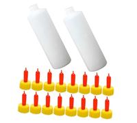 1 Set Goat Milk Bottle with Pacifiers Goat Bottles Nipple Attachments for Feeding Lambs and Livestock Durable Leak and Easy to Use Feeding
