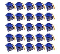 1 Set Graduation Themed Present Boxes with Tassels Various School Color Option for Certificates Souvenir Graduation Gift Box