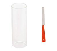 1 set Guitar Fret Crowning File Leveling Tool DIY Repair Part Set & 1 pcs Guitar Glass Slippery Stick Glass Slide