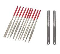 1 Set Guitar Fret Nut Saddle Slot Pickguard Grinding File Group Set & 1set Guitar Fret Puller Fretboard Fingerboard