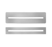1 Set Guitar Radius Gauge, Stainless Steel Guitar Fretboard Measuring Tools for Guitar and Bass Setup (Set A)