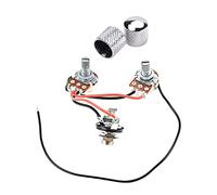 1 Set Guitar Wiring Harness 3 Way A500K 1V 1T And Wiring Harness Prewired Guitar Wiring Hareness Repair Replacement