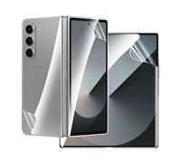 1 Set High Sensitive Hydrogel Film Compatible with Samsung Galaxy Z Fold5 Fold 5 7.6” Soft Flexible Film Transparent TPU Screen Protectors Fingerprint Unlock Explosion-proof NOT Tempered Glass