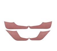 1 Set Inner Door Stickers for Nissan Murano Z52 P42M 2015-2021, Plastic Material Durable Sturdy Reliable Auto Interior Trim Overlays,Brown