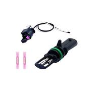 1 Set Intake Air Temperature Sensor with Pre-Wired Pigtail Harness, Air Charge Temperature Sensor Compatible with Chrysler Dodge Jeep Replaces 5149182AA 5149182AB