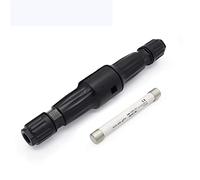 1 Set IP68 1500V DC Fuse Connector for Solar System with 15A Fuse Protected circuits (Color : 4f2)