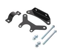 1 Set Iron Oil Cooler Radiator Mount Bracket for 125cc 140cc Black | Screws and nuts included, precision fit installation, DIY upgrade part, vibration resistant cooling support