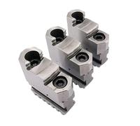 1 Set K11-160A Type A Seperate Jaw Two-Piece Jaws for 160mm 6" Chuck Collet Manual Self Centering
