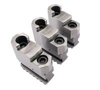 1 Set K11-160A Type A Seperate Jaw Two-Piece Jaws for 160mm 6" Lathe Chuck Collet Lathe Manual Self Centering