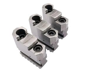 1 Set K11-160A Type A Seperate Jaw Two-Piece Jaws for 160mm 6" Lathe Chuck Collet Lathe Manual Self Centering