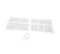 1 Set Key Thai Dual Molding Keycap for Mechanical Keyboards Semi Transparent Backlight Design Easy Installation Compatible with Layouts for Keyboard Enthusiasts