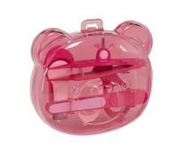1 Set Kids Nails Care Essential with Nails Scissors Trimmer and Protective Case Organiser Box for Travel Daily Care
