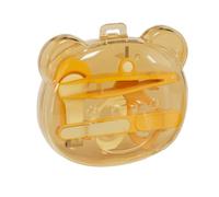 1 Set Kids Nails Care Essential with Nails Scissors Trimmer and Protective Case Organiser Box for Travel Daily Care
