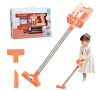 1 Set Kids Vacuum, 24x5" Realistic Detachable Electric Toy Vacuum with Working Suction, Interactive Skill-Building Toddler Toy that Works for Kids Toddlers 3+, Style1