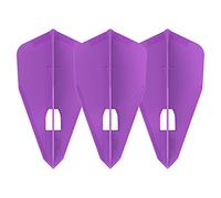 1 SET L STYLE CHAMPAGNE DART FLIGHTS BULLET PURPLE