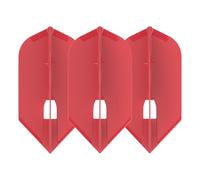 1 SET L STYLE CHAMPAGNE DART FLIGHTS SLIM RED