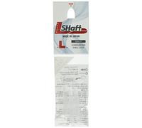 1 SET L STYLE L-SHAFT LOCKED STRAIGHT DART STEMS EXTRA SHORT 130 MILKY WHITE