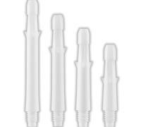 1 SET L STYLE L-SHAFT LOCKED STRAIGHT DART STEMS MIDI 260 WHITE
