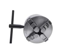 1 Set Lathe Chuck 3Jaws K11-100 K11-125 K11-160 Manual Self-Centering Mounting Bolt for Grinding Milling Turning 4Jaws K12-100(K12-125)