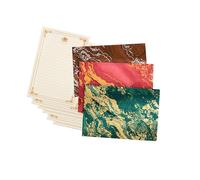 1 Set Letter Writing Paper Set with Envelopes Chinese Style Stationery Set with Party Invitation Envelopes