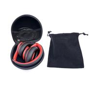 1 Set Lightweight Headphone Carrying Case Bag With Storage Box Dustproof For Dedicated Model Black