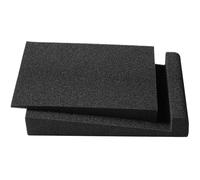 1 Set Loudspeaker Isolation Pad Anti Vibrate Nonslip Sponge Base For Sound Equipment Bass Optimization And Stability Bass Enhancement Sponge Pad