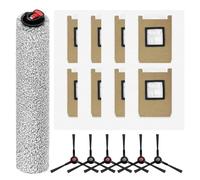 1 Set Main Side Brush Dust Bag Kit Replacement Sweep Dirt And Dust For Eufy For Omni E25/E28 Replacement Robot Vacuum Cleaner