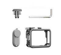 1 Set Metal Camera Frame For 360 GO 3 With 2-jaw Mount Adapter Easy Switching Between Photoshoots Modes