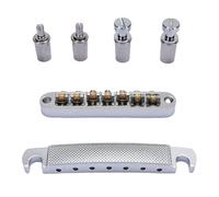 1 Set Metal Electric Guitar Bridge Tailpiece for Enhanced String Stability, Replacement Electric Guitar Parts for SG 7 String Electric Guitar for