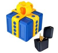 1 Set Middle Finger Novelty Christmas Adult Surprise Box With Screws 3D Printed Funny Prank Gift Annoying Present For Friends Family